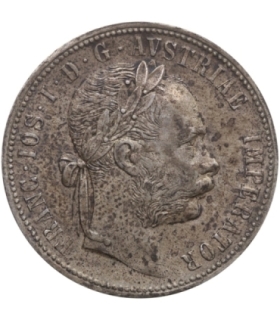 Austria 1 floren, 1878, st. 2