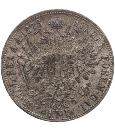 Austria 1 floren, 1878, st. 2