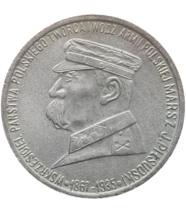 Medal pamiątkowy, Józef Piłsudski ładny