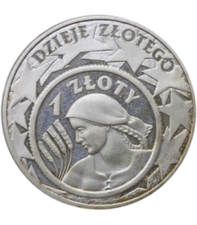 10 zł, Dzieje złotego 1924 (Władysław Grabski, żniwiarka), st. 2