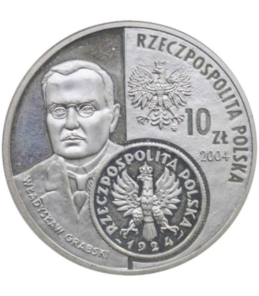 10 zł, Dzieje złotego 1924 (Władysław Grabski, żniwiarka), st. 2