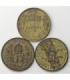 Lot: 3 x 1 korona Austria: 1899, 1908, Węgry: 1914, srebro