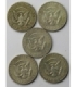 Lot: USA 5 x 1/2 dolara half dollar Kennedy 1964, stan ~2
