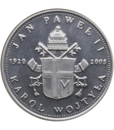 Medal, Jan Paweł II 1 pielgrzymka do Polski, srebro certyfikat