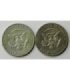 USA Lot: 2 x 1/2 dolara Kennedy 1967, 1968 srebro