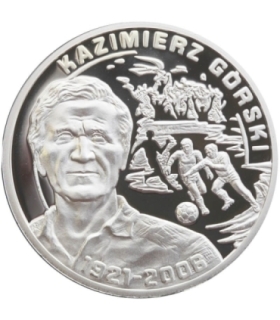 Medal, Wielcy Polacy, Kazimierz Górski, srebro