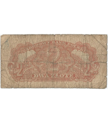 2 złote 1944, w klauzuli OBOWIĄZKOWYM, seria Ka, st. 6