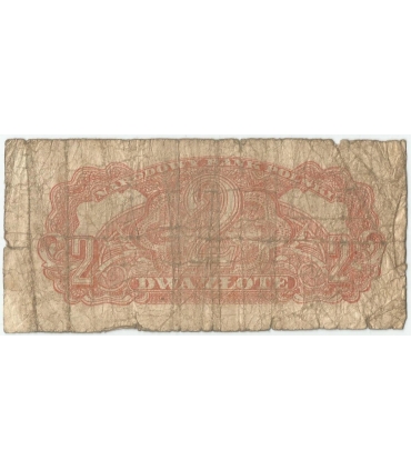 2 złote 1944, w klauzuli OBOWIĄZKOWYM, seria dD, st. 6