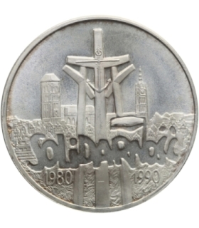 100000zł Solidarność 1990 TYP A, stan 2+