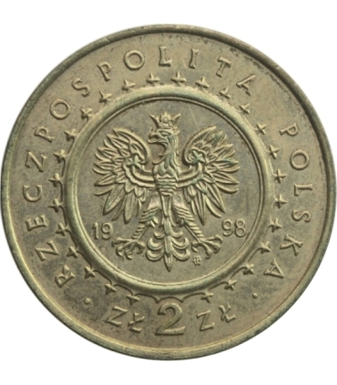 2 zł GN, Zamek w Kórniku, nalot