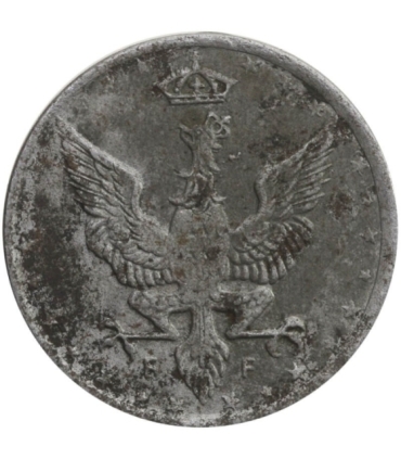Polska, Królestwo polskie, 10 fenigow, 1918