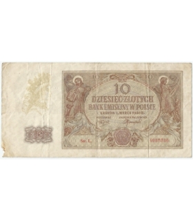 10 złotych 1940, Seria L. stan 3