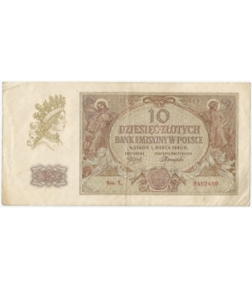 10 złotych 1940, Seria L. stan 3