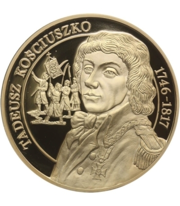 Medal, Wielcy Polacy, Tadeusz Kościuszko 1746 - 1817