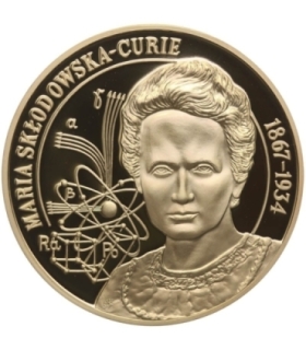 Medal, Wielcy Polacy, Maria Skłodowska-Curie 1867 - 1934