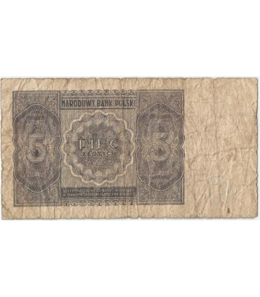 5 zł, 1946, stan 5