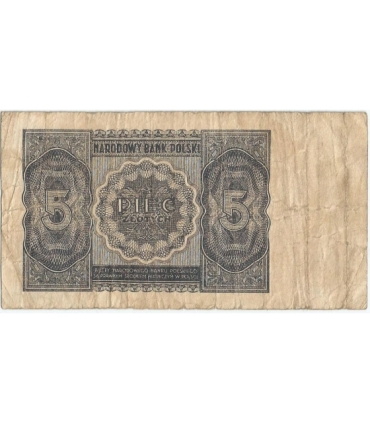 5 zł, 1946, stan 4