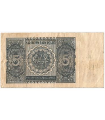 5 zł, 1946, stan 3-