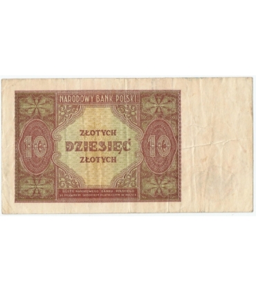 10 złotych 1946, stan 4+