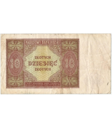 10 złotych 1946, stan 4+