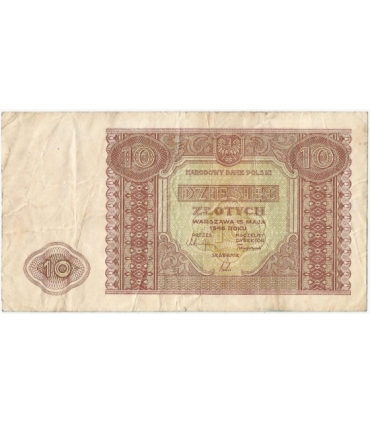 10 złotych 1946, stan 4+