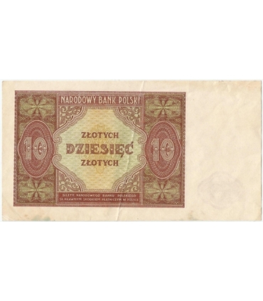 10 złotych 1946, stan 3/3-