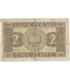 Banknot 2 zł, 1936r, bez poddruku, serii i numeracji, stan 3/3-