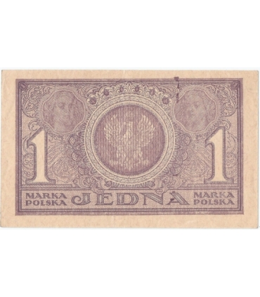 1 marka polska, 17 maja 1919, seria PG, st. 2