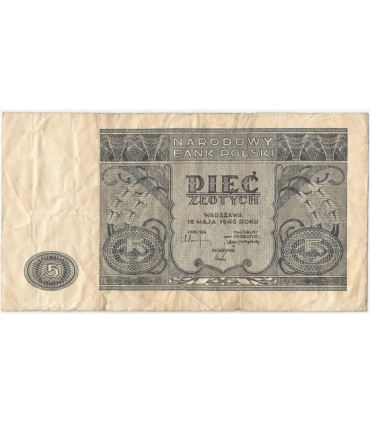 5 zł, 1946, stan 4+