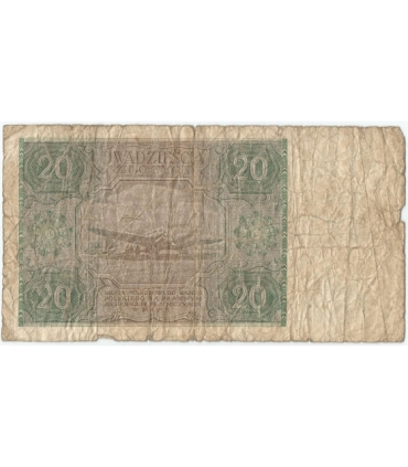 20 złotych 1946, Ser. E, stan 5