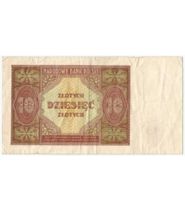 10 złotych 1946, stan 3-/4+