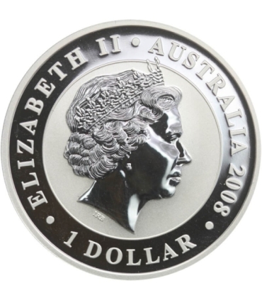 Australia, 1 dolar, Koala, 2008, srebro Ag999, 1OZ, certyfikat