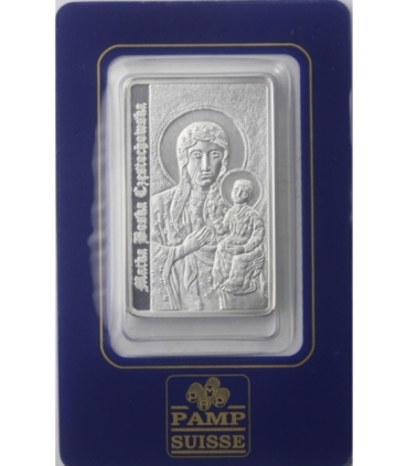 Sztabka - Matka Boska Częstochowska, PAMP, Srebro Ag999, 1 uncja