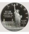 USA 1 dolar, 1986, Ellis Island, stan 1-