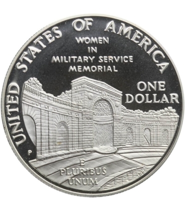 1 dolar, 1994 Kobiety w służbie wojskowej dla Ameryki
