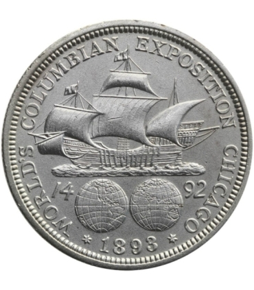 USA ½ dolara, half dollar, 1893, Światowa Wystawa Kolumbijska