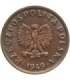 5 groszy 1949, brąz, mennicza stan 1/1-, piękna