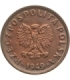 5 groszy 1949, brąz, mennicza stan 1/1-, piękna