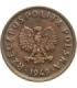 5 groszy 1949, brąz, mennicza stan 1/1-, piękna