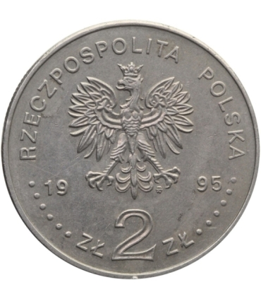 2 zł Igrzyska XXVI Olimpiady - Atlanta 1996 - Zapaśnicy, 1995