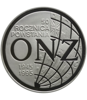 20 zł, 50 rocznica powstania ONZ, st. 2