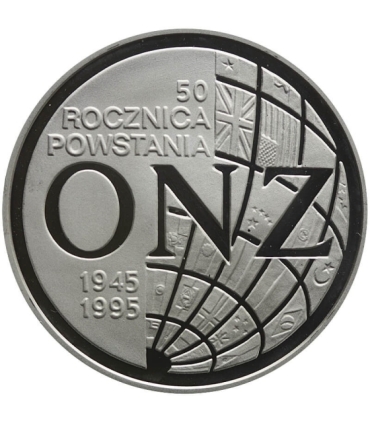 20 zł, 50 rocznica powstania ONZ, st. 2
