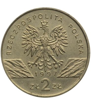 2 zł GN, Jelonek Rogacz (łac. Lucanus cervus) - monety okolicznościowe 2 zł