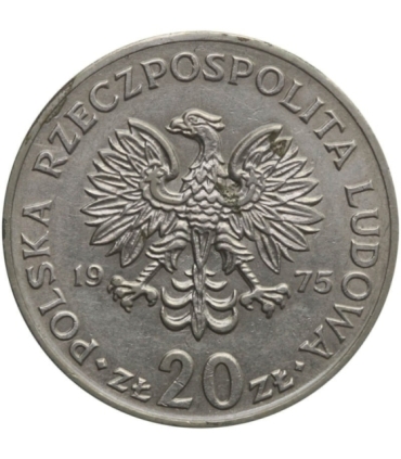 20 złotych Nowotko 1975, stan 1-