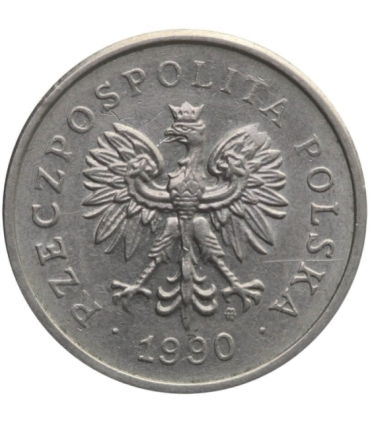 1 złoty, 1990, stan 1-