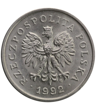 1 złoty, 1992, stan 1/1-