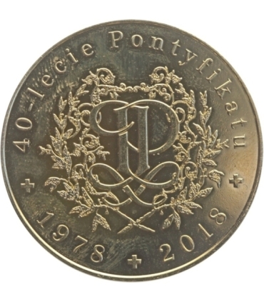 Medal Jan Paweł ii 40 lecie pontyfikatu