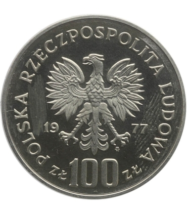 100 zł, Władysław Reymont, 1977 r., stan 1-