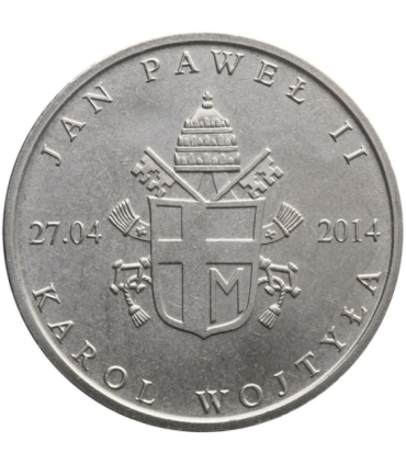 MEDAL ŚWIĘTY JAN PAWEŁ II 1920-2020, srebro
