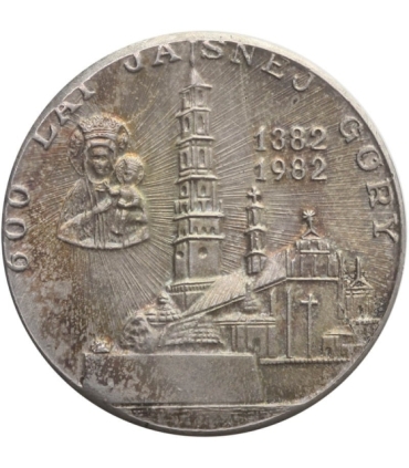 Medal Jan Paweł 2, 1979, 600 lat Jasnej Góry